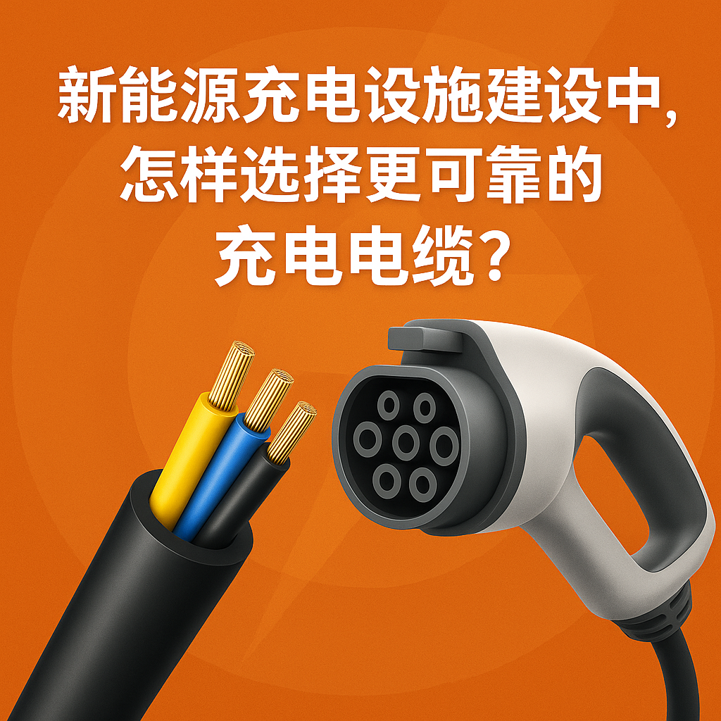 新能源充電設施建設中，怎樣選擇更可靠的充電電纜？